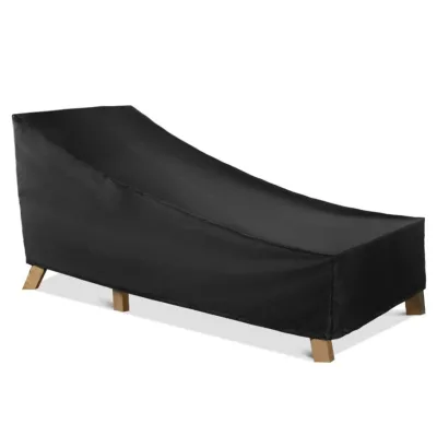 New Design Leisure Durable Eco-Friendly Washable Oxford Sun-proof Waterproof Beach Patio Sunbed Sun Lounge Chair Covers Outdoor