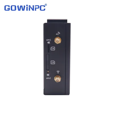 Mini 4G Router 115x95x35mm DIN-Rail 3-Port Ethernet Serial TTL WiFi VPN for EV Charging Station Network