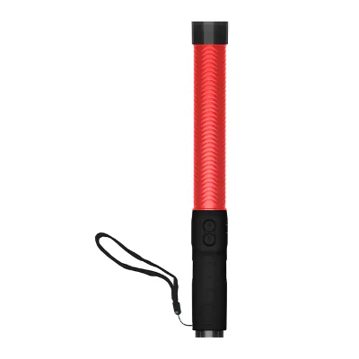 High Quality Red Security Baton Led Flashing Rechargeable Traffic Baton