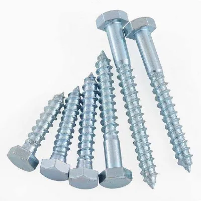 Manufacturers Custom Bolts Full or Half Threaded Flat Head Hexagonal Wood Tapping Screws M6 M8 M10 M12