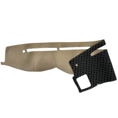 Beige Car Dashboard Mat Cover Automobile Interior Non Slip Car Dashboard Cover for Toyota Land Cruiser