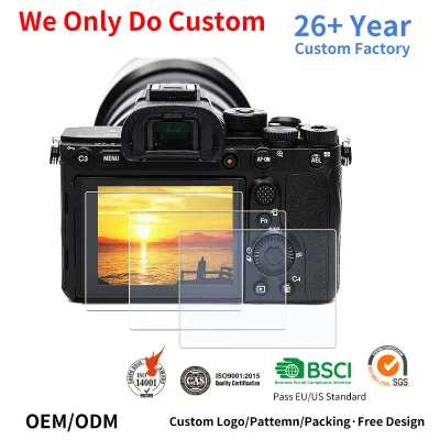 OEM Factory Customizable Ultra-Thin Camera Screen Protector 9H Hardness Tempered Glass Waterproof Oleophobic Coat Ultra HD Bulk