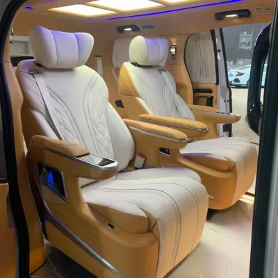 Luxury Pilot Seat for Vellfire Alphard Electric Adjustment Massage Function Leather Diamond Captain Seat