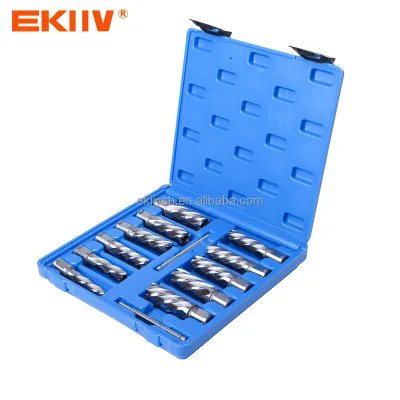 High Speed Steel Annular Cutter Broach Drill Bit for Plastic Drilling on Magnetic Base Drills