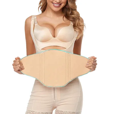 Hot Selling Spandex Shapewear Ab Board Abdominal Liposuction Lipo Foam Surgery Shaper Tummy Board with Strong Compression