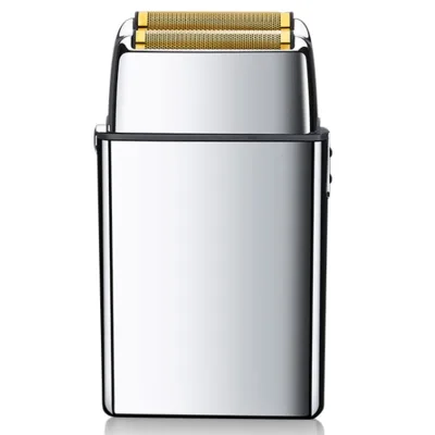 Electric All Mental Professional Gold Cordless Double Blade Cutting zero Gapped Hair Clippers Hair Scissors Foil Shaver