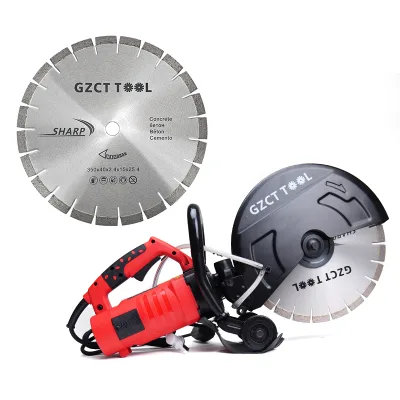 Factory Direct Industrial Concrete Cutting Machine 355mm Power Saw with Diamond Disc for Reinforced Concrete and Masonry