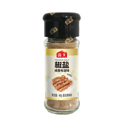 High Quality 30g Salt Pepper 1 Jars Factory Direct Low-Sodium Dried Style Raw Processing for Best Steak for Restaurants