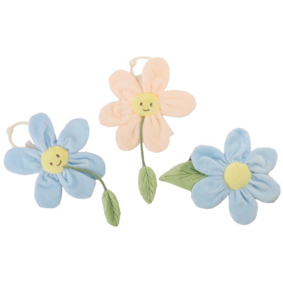 Newborn Infant Flower Shape Rattle Soft Plush Cute Hanging Toys Baby Mobiles