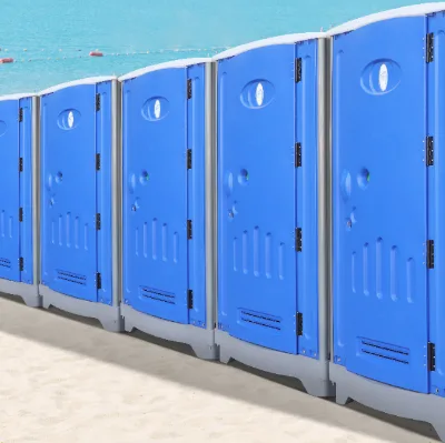 Outdoor Scenic Portable Emergency Environmental Protection Toilet Single Sitting Mobile HDPE Temporary Modern Foot Pump Flush CE