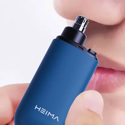 Portable Nose Hair Trimmer USB Rechargeable Nose Hair and Ear Hair Remover 360 ° Skin to Skin Hair Removal Men's Holiday Gift