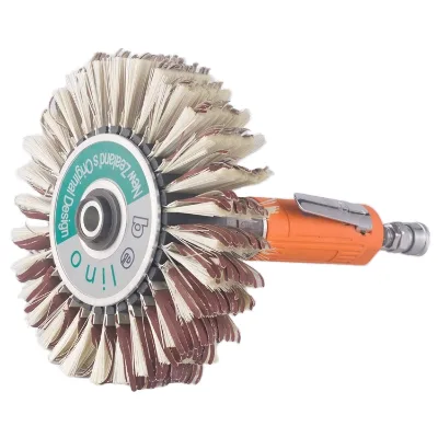 Jianbo BNHP-02 Portable Electric Polisher Hand Disc Brush Air Angle Sander Industrial Grade 1.5kg 3AH Battery 190mm Wheel