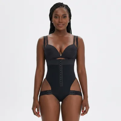 Women Full Body Shaper Slimming Bodysuit High Elastic Slim Suit Postnatal Body Sculpting Underwear Daily Wear Slimming Corset
