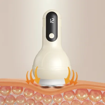 Heated Electrical Moxibustion Therapy Handheld Massage Fat Kneading Tummy Rubbing Artifact Body Vibration Abdominal Massager