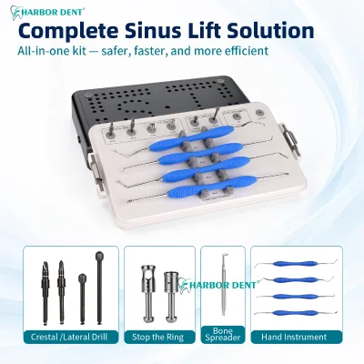 NEW Dental Dentium DASK2.0 Sinus Lift Kits Implant Lifting Drill Elevation Solution Surgical Tool Dentistry Instruments Harbor