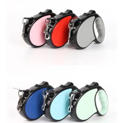 3 / 5 meters Retractable Dog Leash Pet dog Walking Leash automatic control dog lead With Anti-slip Handle