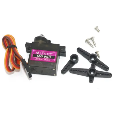 AD Mitoot MG90S 9g Metal Gear Upgraded SG90 Digital Servos for Rc Helicopter Plane Boat Car Trex 450 RC Robot Helicopter