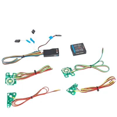 TRX4 - Fully Integrated Lighting System, RC Model Car Lights, 1/10 Scraper Lighting Modification