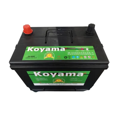 24R-600 Commercial Wholesale Car Battery in Dominican 12V60Ah