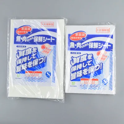 Aoji 2-Ply Airlaid Kitchen Towel Paper 100% Virgin Wood Pulp High Absorbency Coreless Rectangle Shape White Sashimi Japanese