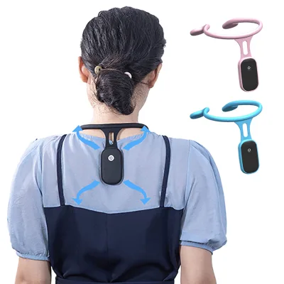 Lightweight Automatic Vibration Posture Reminder Device Neck-Worn Hunchback Monitor Posture Corrector to Improve Sitting Posture