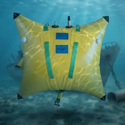 Sinodiving Diving Buoyancy Airbag Pillow-Type Flotation Airbag Underwater Salvage Floating Assistance Diving Buoyancy Bag