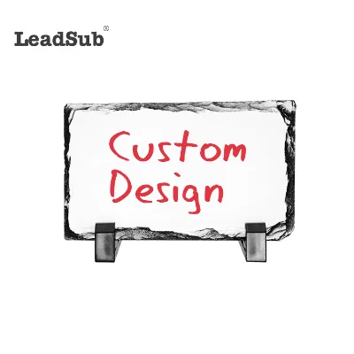 Leadsub 10*15cm Rectangle Personalized Photo Slate for Sublimation
