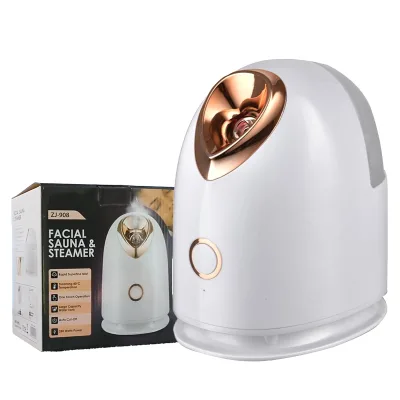 PAKISS Portable Ionic Facial Steamer 2-in-1 Warm Home Electric Skin Deep Cleaner Spa Sauna Ozone Steam Outdoor Household