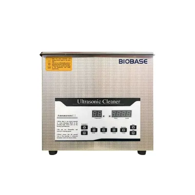 Biobase Ultrasonic Cleaner Single Frequency 304 Stainless Steel Electric Fuel New & Used Condition in Stock 6.5L for Lab