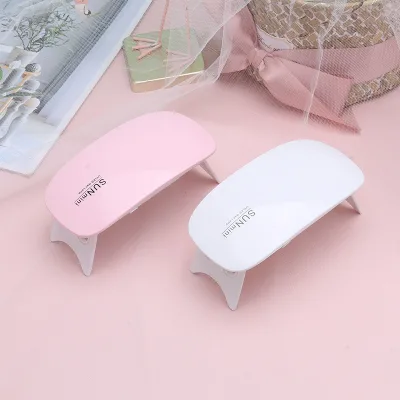 Sunmini Mouse LED Electric Nail Lamp Mini Handheld Foldable UV Curing Dryer for Gel Nails