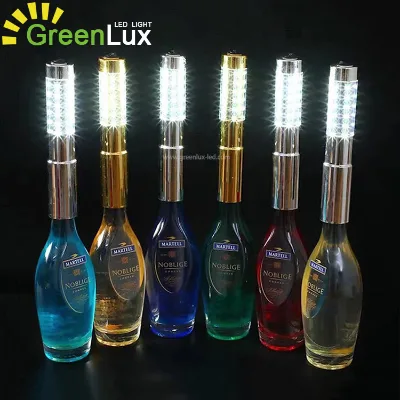 LED Sparkles Handheld Flashlight Night Club Lights Champagne Bottle Cover Light
