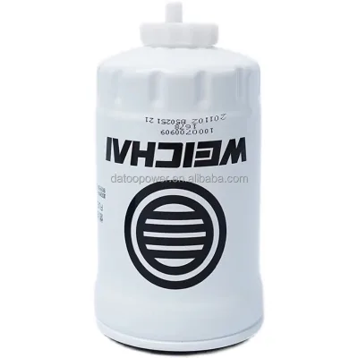 226b Wp4 Wp6 Diesel Engine Fuel Filter 1000700909 13020488 for Weichai XCMG Liugong Lonking SEM Shantui