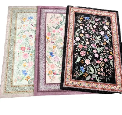 Portable Folded Prayer Mat Muslim for Travel with Gift Box