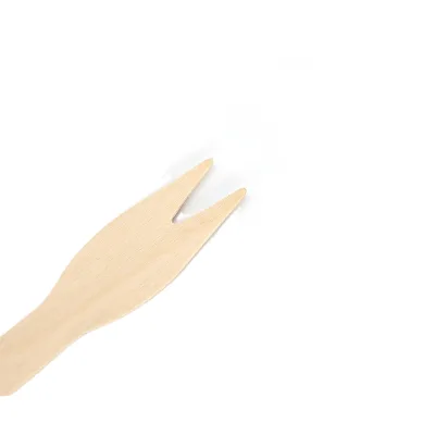 Natural Bamboo Chip Fork Eco-Friendly Disposable Flatware for Serving Chips