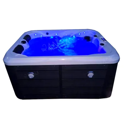Outdoor 2-3 Person Hydromassage Freestanding SPA Bathtub Jakuzzi Whirlpool Air Spa Tubs for Relaxation