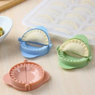 Newly Kitchen Tools Kitchen Dumpling Making Artifact Dumpling Mold Plastic Creative Color Kitchen Mini Cookie Maker