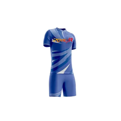 Custom Logo Professional League Breathable Football T-shirts Sublimation American Retro Soccer Jersey
