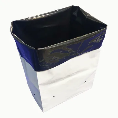 White Black 2/3/5gallon Small PE Grow Bag with Drainage Hole Eco-friendly Durable for Indoor Planting Seeding Bag