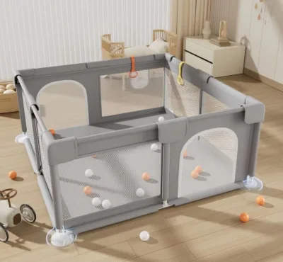 2024 Popular Baby Playpen with Balls Large Activity Space Safe Different Colors for Toddlers