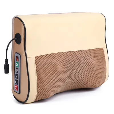 Household Electric Cervical Massage Pillow Shoulder Neck Waist Head Massager Infrared Heat Compress Body Massage