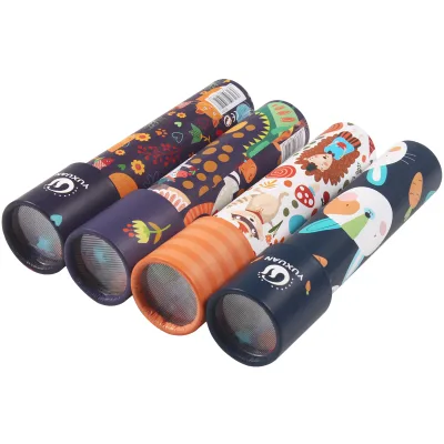 Wenzhang Unisex Magic Kaleidoscope Classic Toys Colorful Paper Children's Kaleidoscope Magic Toys