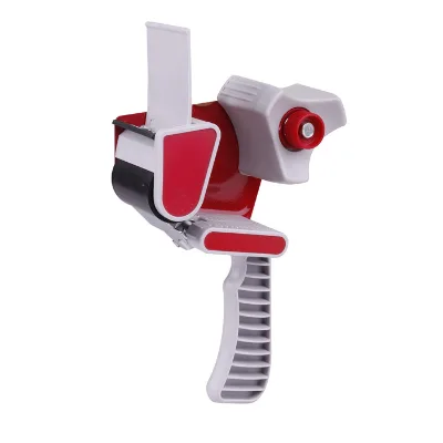 Hot Sale Acrylic BOPP Packing Adhesive Tape Roller Gun Cutter Dispenser with Holder Blue Color Tape Dispenser for Packing