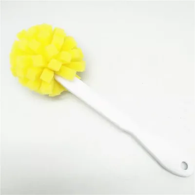 Hot Sale Sustainable PP Plastic Cup and Feeding Bottle Cleaning Brush Hand Design for Dish Washing and Sponge Cleaning