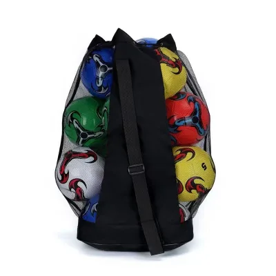 Football Large Oxford Cloth Ball Bag for Basketball Soccer Volleyball Gear Storage with Mesh Design and Extra-Large Capacity Bag