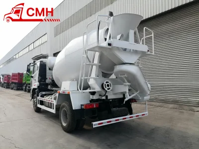 2026 SINOTRUK HOWO 4X2 220HP Ready-Mix Truck with 6m³ Drum for Urban Building Projects and Narrow Job Sites