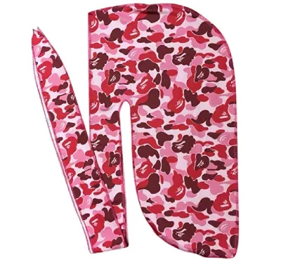 Wholesale Cheap Du Rag Design Custom Design Your Own Hip Hop Stain Polyester Durags
