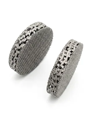 304/316L Stainless Steel Multi-Layer Sintered Mesh Disc Circular Explosion-Proof Filter Instrument Sensor Filter Screen