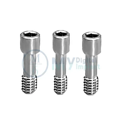 Titanium Dental Implant Fixture Abutment Screws