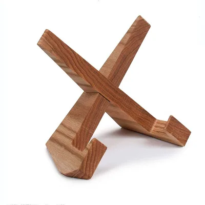Book Stand Cookbook Stand for Kitchen Counter Reading Book Holder Wooden Cooking Stand Home Decor for iPad Book Tablet