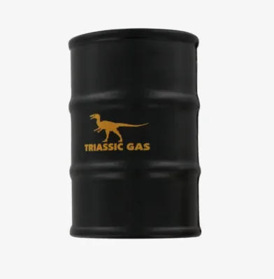 Custom Oil Drum Shaped Stress Reliever PU Foam Squeeze Toy Promotional Gift With Logo Printing for Trade Show Giveaway